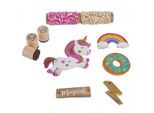Set Di Biglietti Regalo Unicorno