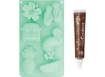 Stampi Per Torte In Silicone - Estate + Stick Di Cioccolato