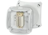 Scatola Morsettiera 1,5-2,5Qmm, 7 Terminali - Scatola Di Superficie 93X93Mm Rk 0207 T