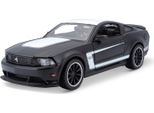 Maisto 31269 - Modellino Di Auto - Ford Mustang Boss 302 (Nero Opaco, Scala 1:24)