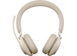 Jabra Evolve2 65, Senza Fili, Ufficio/Call Center, 20 - 20000 Hz, 176,4 G, Cuffie, Beige
