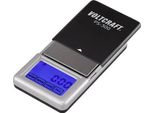 Voltcraft VC-8912595 PS-200 Bilancia Tascabile Capacità Di Pesatura (Max.) 200 G Leggibilità 0,01 G A Batteria Nero, Argento