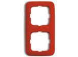 Telaio Di Copertura Rosso RAL3020 - Telaio A 2 Ingressi Rosso 2512-217-101