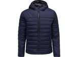 Hummel North Quilted Kapuzenjacke Kinder Marine Gr 116