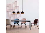 Opviq, Yıldo - 6877, Lampadario, Nero, Metallo, 67 X 17 X 111 Cm
