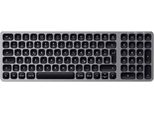 Satechi Tastiera Bluetooth Compatta Retroilluminata Senza Fili Grigio, Argento