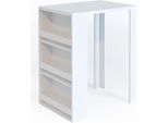 Vicco Tavolo Bar Alto , 57 X 80 Cm, Bianco