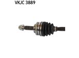 Toyota Yaris 1,0/1,4D-4D Asse Sinistro 99- 652Mm