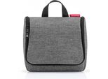 Reisenthel Borsa Da Toilette Toiletbag Twist Silver Grigio