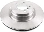 2X Disco Freno Vaico V48-80008 Anteriore Per Land Rover Range Rover Iii (L322) 81Mm