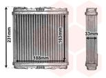 Van Wezel 47006081 Scambiatore Di Calore Radiatore Riscaldamento Interno Per Saab 9-3 Cabriolet (YS3D) 9-3 (YS3D) 900 Ii Cabriolet 900 Ii 900 Ii Coupé