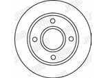 2X Disco Freno Jurid 562078JC Per Ford Focus (Daw Dbw) Focus Estate (Dnw) 258Mm