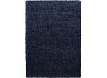 200X290 Cm Tappeto Piece Life Shaggy 1500 Navy