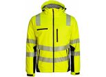 Giacca Invernale Hi-Vis Softshell Taglia L Giallo-Nero Prevent Trendline