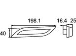 Indicatore Di Direzione Posteriore Sinistro A Led Hella Per Volvo