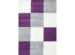 200X290 Cm Tappeto Piece Life Shaggy 1501 Lilla