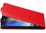 Cadorabo Cover Per Samsung Galaxy A8 2015 Cover Protettiva In Rosso Flip Case Custodia Del Telefono Cellulare Cover