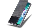 Custodia Cadorabo Per Honor 20 / 20S / Huawei Nova 5T Custodia Protettiva In Grigio Custodia Per Cellulare Custodia A Libro Cover
