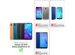 Cadorabo 3X Pellicola Blindata Per Huawei Y5 2019 Pellicola Protettiva In Vetro Trasparente Temperato Screen Protector