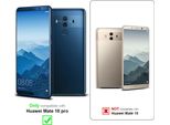 Cadorabo 3X Pellicola Blindata Per Huawei Mate 10 Pro Pellicola Protettiva In Vetro Temperato Trasparente Screen Protector
