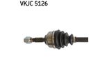 Skf Vkjc 5126 Albero Motore Anteriore Sinistro Per CitroËN C3 I Hatchback (Fc, Fn) C3 Ii (Sc)