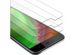 Cadorabo 3X Proteggi Schermo Blindato Per Htc U Play In Vetro Temperato Trasparente