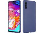Cadorabo Custodia Protettiva Per Samsung Galaxy A70 / A70S Custodia In Blu Telefono Cellulare Tpu Etui Cover Case