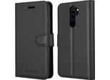 Cadorabo Custodia Per Xiaomi Redmi Note 8 Pro Cover Protettiva In Nero Custodia Per Cellulare Cover Chiusura Magnetica