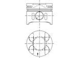 Pistone Db Classe C W204 2,2Cdi 02- Std