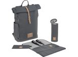 Borsa Fasciatoio LÄSsig Zaino Rolltop Con Fasciatoio Antracite