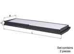 Filtro Abitacolo Mahle La 862/S Filtro Antipolline Adatto Per MERCEDES-BENZ Berlina (W124)