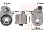 Van Wezel 28003136 Radiatore Dell'olio Olio Motore Per Iveco Daily Vi Furgone Daily Iv Furgone/Combi Daily Vi Piattaforma/Telaio Daily Iii Piattaforma/Telaio