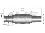 Hjs 83 00 8567 Sistema Di Scarico Con Tubo Flessibile Tubo Di Scarico