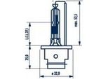 1X Lampadina Allo Xeno D2R Narva 85V 4300K Per Fari Anteriori