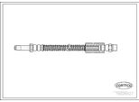 Corteco 19026627 Tubo Freno Anteriore Per Volvo V70 I (875, 876) S70 (874) C70 I Coupé (872)