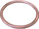 Bestprice Guarnizione Di Scarico Rotonda, 32 Mm Compatibile Con Kreidler, Sachs