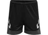 Hummel Hmllead Pantaloncini Da Donna In Poly Nero Xs