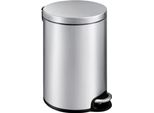 Eko - Cestino A Pedale Serene 20 Litri - Acciaio Inox Plastica - Acciaio Inox Opaco