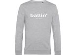 Ballin Est. 2013 Maglione Basic Grigio - Grande Xl