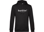 Felpa Con Cappuccio Ballin Est. 2013 Basic Nero - Taglia 3XL