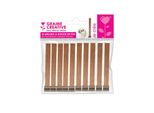 Graine Creative Gc Legno Di Pino Naturale Stoppino 13 Cm 10 Pezzi