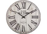 Orologio Da Parete In Legno, Orologio Da Parete Nero, O 38 Cm