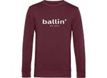 Ballin Est. 2013 Maglione Basic Rosso - Grande Xxl
