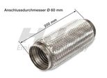 Hjs 83 00 8476 Tubo Flessibile Impianto Di Scarico Tubo Di Scarico Per Vw Transporter V Bus (7HB, 7HJ, 7EB, 7EJ, 7EF, 7EG, 7HF, 7EC) Multivan V Transporter V Furgone