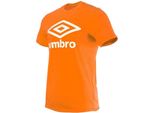 Umbro Football Wardrobe Large Logo Kurzarm-T-Shirt Orange Xl Herren Orange Xl