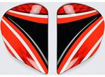 Holderset Arai Saj Randy Casco Integrale Rosso