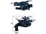 Termostato, Refrigerante Mahle Tm 46 105