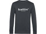 Ballin Est. 2013 Maglione Basic Grigio - Grande Xxl