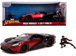 Jada 253225008 - Marvel Miles Morales 2017 Ford Gt 1:24