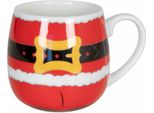 KöNitz Weihnachten Santa Is Coming Kuschelbecher, Becher, Tasse, Kaffeetasse, Porzellan, 300 Ml, 11 1 143 2416